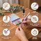 🎁Hot Sale 50% OFF⏳🎨12 Colors Kids Washable Nail Art Pen Set
