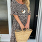 🎁2026 Big Sale 70% Off🎁💥Round Neck Polka Dot Print Midi Dress