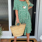 🎁2026 Big Sale 70% Off🎁💥Round Neck Polka Dot Print Midi Dress