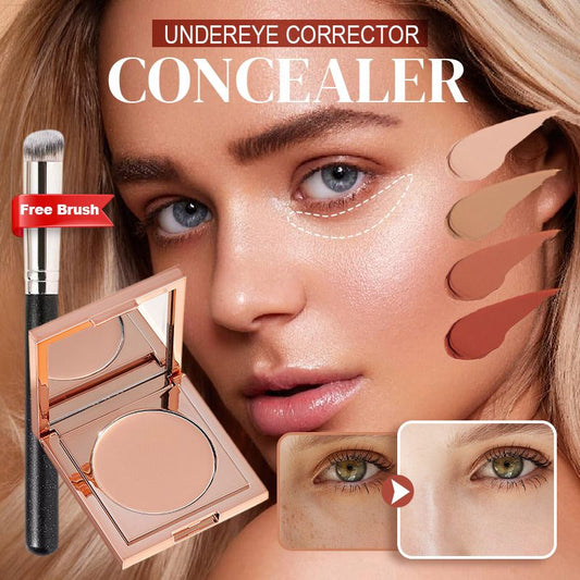 🏆 Last Day Special Price £7.99💜Buy 1 Get 1 Free✨ Colored Clay Undereye Corrector（Free Concealer Brush）