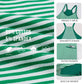 ✨SUMMER HOT SALE 50%OFF🎀Women's Summer Sleeveless V-Neck Striped Athletic Mini Dress with Built-in Shorts