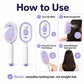 💖LAST DAY SALE ONLY ￡14.99!!💖ProGlide™🇬🇧 Scalp Massager Comb💆‍♀️ – Self-Cleaning 🧼, Tangle-Free ✂️ & Frizz-Control Hair Brush with Soothing Mist Spray 💨✨ | Perfect for Dry, Brittle Hair 💧🌟