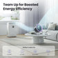 🏆2026 Desk Fan –USB Rechargeable with LED Display 📊 | 100 Speeds, 120° Tilt & Full Oscillation ↔️ | Ultra-Quiet for Bedroom 😴, Office 🖥️ & Camping 🏕️ | Up to 24H Battery ⚡