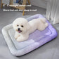 🔥LAST DAY SALE ONLY￡8.99!!❄Pawchill™🇬🇧Pet Cooling Mat for Dogs & Cats 🐾 Naturally Cool Ice-Silk Pad • Breathable, Washable & Soft 🌿 For Floors, Sofas & Car Travel • Multiple Sizes • Gradient Colours ☀️🐶🐱