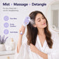 💖LAST DAY SALE ONLY ￡14.99!!💖ProGlide™🇬🇧 Scalp Massager Comb💆‍♀️ – Self-Cleaning 🧼, Tangle-Free ✂️ & Frizz-Control Hair Brush with Soothing Mist Spray 💨✨ | Perfect for Dry, Brittle Hair 💧🌟