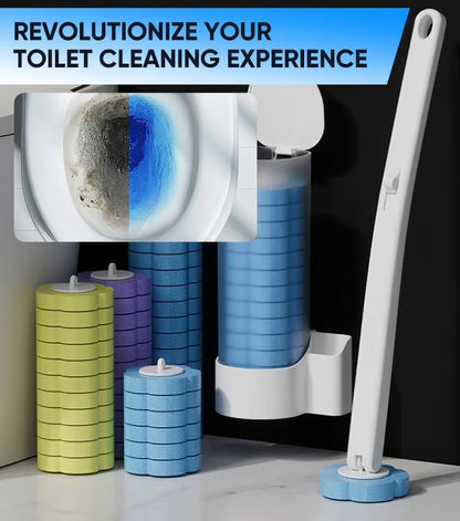 🔥LAST DAY SALE £7.99!!⚡50K+ SOLD!🚽💦Hands-Free Cleaning Gadget🧽Disposable toilet cleaning tool