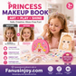 👑LAST DAY SALE 60% Off ✨ Princess Paper Makeup & Diamond Art Craft Kit🎨Mess-Free Paper Play, Realistic Fun for Girls