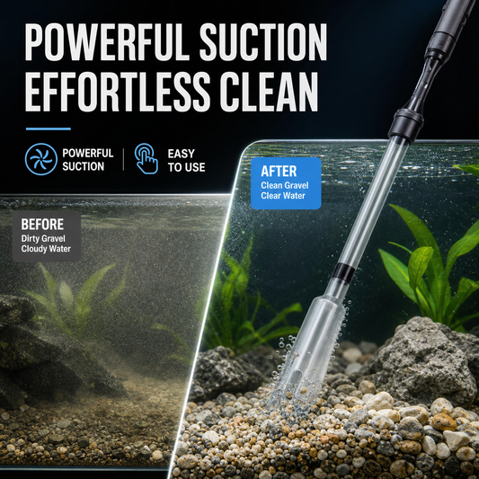 ⏳LAST DAY SALE ONLY￡10.99!🔥Electric Aquarium Gravel Cleaner✨