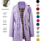 🔥Limited Hot Sale 50% OFF🧥💦3-in-1 Plaid Waterproof Jacket for Women– Lightweight, Rain, Wind & Cold, All Covered 🍃-Unleash Style and Durability in Any Storm!