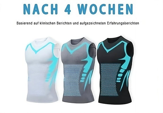 🔥LAST DAY SPECIAL PRICE: ￡9.99 with free gift🎁! 💪 Slimoly® Ionic Shaping Vest – Compression & Cooling – Body Contouring & Sleeveless – Invisible Under Clothes 🕶️