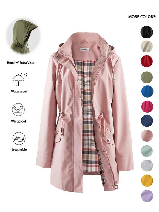 ✨Early Autumn’s Sale 50% OFF🧥Women's Chic. Lightweight. Waterproof Jacket 🍃-Unleash Style and Durability in Any Storm!