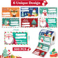 🎁Early Christmas Sale 70% OFF!!🎄✨Christmas Gift Tags & Wrapping Paper Set - Holiday Present Labels🎁