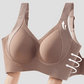 🏆 Last Day Special Price £7.99 ! +FREE GIFT 💕 Subtle Striped Seamless Bra with W-Support – Comfort & Style!