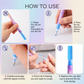 🎁Hot Sale 50% OFF⏳🎨12 Colors Kids Washable Nail Art Pen Set