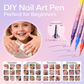 🎁Hot Sale 50% OFF⏳🎨12 Colors Kids Washable Nail Art Pen Set