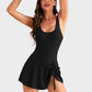 🔥Last Day Sale 50% OFF💃2026 Summer Seaside Trend Swimwear—Women's One Piece Tummy Control Tie Knot Swimsuit