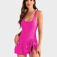 🔥Last Day Sale 50% OFF💃2026 Summer Seaside Trend Swimwear—Women's One Piece Tummy Control Tie Knot Swimsuit