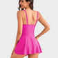 🔥Last Day Sale 50% OFF💃2026 Summer Seaside Trend Swimwear—Women's One Piece Tummy Control Tie Knot Swimsuit