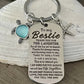 🎁Christmas Sale 70% OFF!!🔥Sea turtle Sea Glass Ocean Keychain
