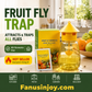 🥳2026 HOT SALE🥳💞50K+ SOLD!🦟🚫 50% OFF! Hanging Fly Trap – 4 entry holes, lures & captures flies fast. Indoor & outdoor use. A summer essential for kitchen & garden! 🌿✨