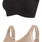 🏆 Last Day Special Price £7.99 ! +FREE GIFT 💕 Subtle Striped Seamless Bra with W-Support – Comfort & Style!