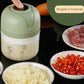 🏆LAST DAY SALE: ￡9.99!!⚡50K+ SOLD! Almost Gone-💥Electric Garlic Chopper, Mini Portable Veggie Cutter