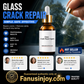 🏆 Last Day Special Price £6.99! 🏭Buy 1 Get 1 Free💦Glass Crack Repair Agent🚗One drop fixes all glass cracks！