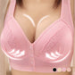 💥LAST DAY SALE ONLY ￡7.99!!💘Front Button Breathable Skin-Friendly Cotton Bra – Breathable • Wire-Free • All-Day Support • Non-Padded & Skin-Friendly 🌿