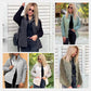 🍂Early Autumn Special Offer：￡23.99!!🔥🎁2025 New Women's Knit Patchwork Puffy Jacket