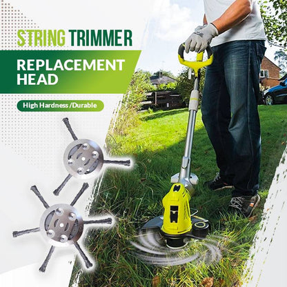 🔥LAST DAY PROMOTION - just £8.99 & 50%OFF!!🌿Trimmer Replacement Head,Steel Wire Grass Cutting Head