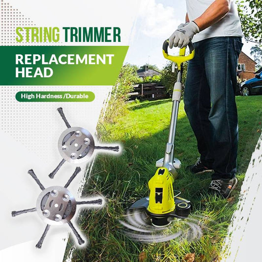 🔥LAST DAY PROMOTION - just £8.99 & 50%OFF!!🌿Trimmer Replacement Head,Steel Wire Grass Cutting Head