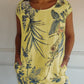 🍃LAST DAY SPECIAL PRICE ￡13.99⚡50K+ SOLD💕👗Casual Printed Dress with Pockets✨Soft Loose Midi Sundress With Side Pockets Beach Holiday Commute Outfit UK🇬🇧 | Free Smile Face Necklace Gift🎁