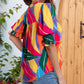 😍LAST DAY SALE 50% OFF-Special Price £13.99🎁☀️🌺Floral V-neck Puff Sleeve Blouse For Women