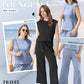 🔥LAST DAY SALE ONLY ￡17.99!!👚2026 Women's Casual Sleeveless Top & Wide-Leg Pants Set