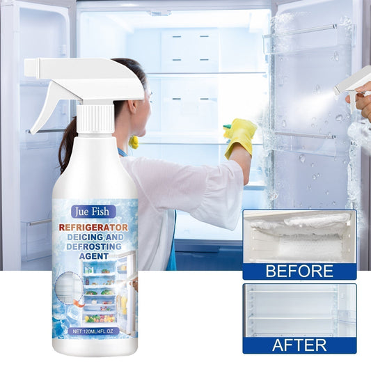 🏖️Summer Cool Deal: ONLY￡6.99!🧊Defrosting Spray for Fridge Freezer🎁Includes Free Spatula
