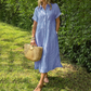 🔥LAST DAY SALE - 49% OFF🎁 ✨Striped Lapel Button Down Shirt Dress | With Functional Pockets