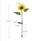 ⏳【Limited Offer】BUY 2 SAVE 10%!!🌻Sunflower Solar Lights – Glowing Decor for Garden ✨🌿Waterproof 🌧️ | No Wiring💡