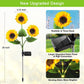 ⏳【Limited Offer】BUY 2 SAVE 10%!!🌻Sunflower Solar Lights – Glowing Decor for Garden ✨🌿Waterproof 🌧️ | No Wiring💡