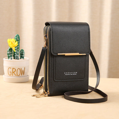 🔥Last Day Promotion：ONLY ￡8.99!!👜 📱 Simple and elegant women's touchscreen crossbody phone wallet