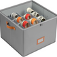 ⏰🔥LIMITED TIME 49% OFF! 👟 Fabric Shoe Organizer Storage Box – Foldable, Large Capacity, Dustproof & Breathable for Closet & Bedroom 🧺✨-UK