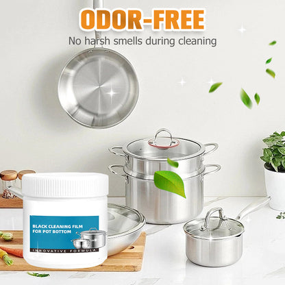 🧽 Limited Offer - BUY 2 GET 1 FREE! ✨ Powerful Burnt Residue Remover Paste for Cookware - Non-Toxic Formula with Micro-Polish for Pots, Pans & Grills 🔥🍳