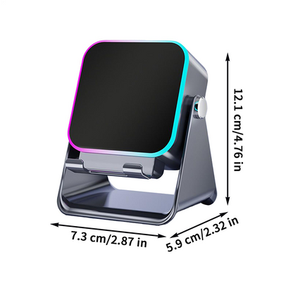 ⏰Limited-time 50% off sale🎵5-in-1 Wireless Induction Bluetooth Speaker with Adjustable Phone Stand