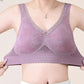 🏆 Last Day Special Price £6.99+Free Gift💐🎉Women's Elegant High-Support Pure Cotton Buttonless Comfy Lifting Bra
