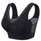 🏆 Last Day Special Price £6.99+Free Gift💐🎉Women's Elegant High-Support Pure Cotton Buttonless Comfy Lifting Bra