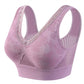 🏆 Last Day Special Price £6.99+Free Gift💐🎉Women's Elegant High-Support Pure Cotton Buttonless Comfy Lifting Bra