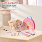 👑LAST DAY SALE 60% Off ✨ Princess Paper Makeup & Diamond Art Craft Kit🎨Mess-Free Paper Play, Realistic Fun for Girls