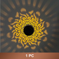 🌀💥Limited Sale -Buy 1 Get 1 Free🌞⏰Solar-Powered Mandala Projector Light, 2-in-1 Floor & Wall Design & IP65 Waterproof Auto On/Off 🌿