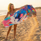 💥Summer Hot Sale!🥳LIMITED TIME 50% OFF!🏖️2-in-1 Convertible Beach Towel & Drawstring Backpack