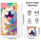 💥Summer Hot Sale!🥳LIMITED TIME 50% OFF!🏖️2-in-1 Convertible Beach Towel & Drawstring Backpack