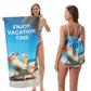 💥Summer Hot Sale!🥳LIMITED TIME 50% OFF!🏖️2-in-1 Convertible Beach Towel & Drawstring Backpack